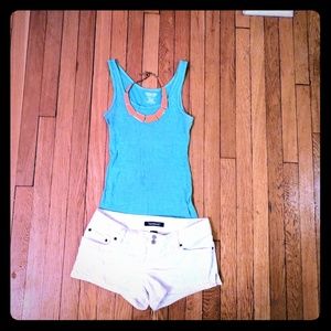 Adorable Teal Mossimo Tank Top